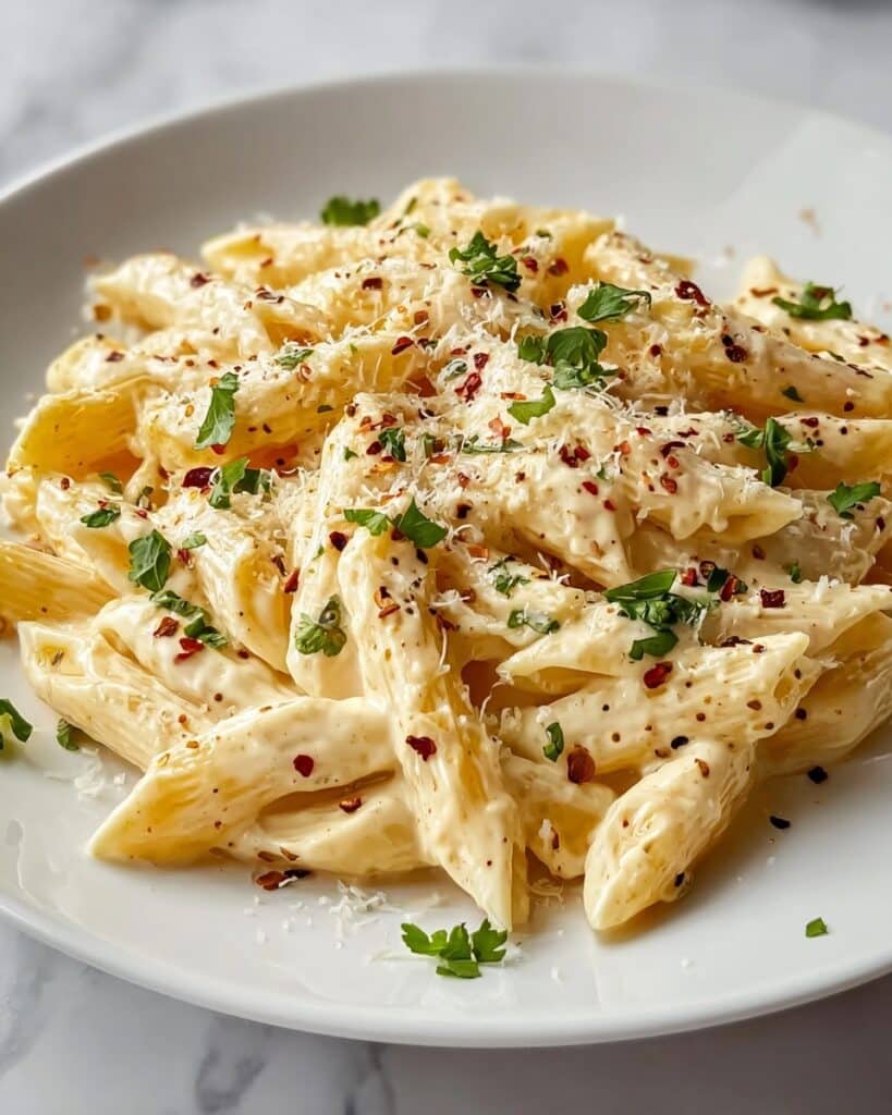 Creamy Garlic Pasta in 20 Minutes Recipe