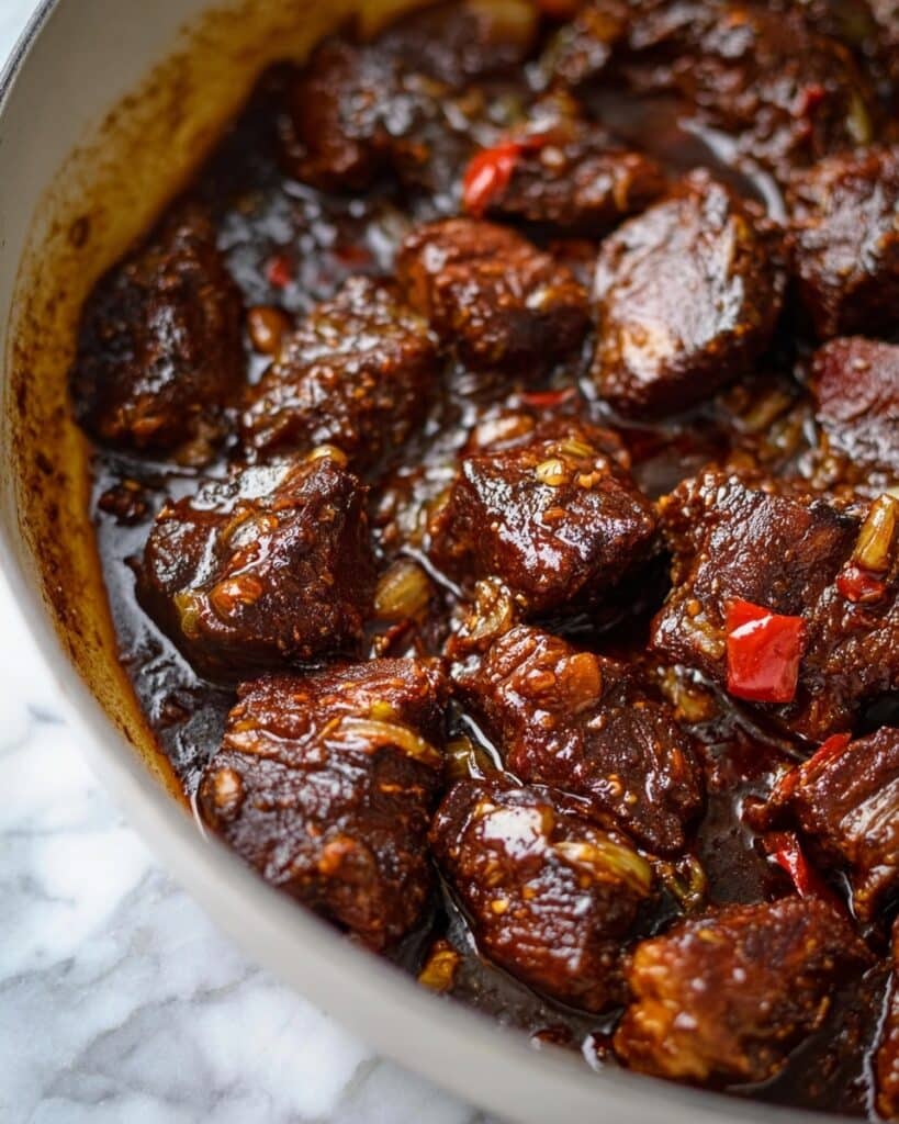 Stew Chicken with Spices, Scotch Bonnet, and Vegetables Recipe