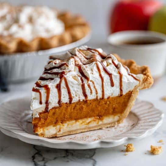 Creamy Apple Butter Pie with Whipped Cinnamon Cream Recipe