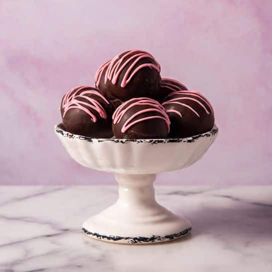 Raspberry White Chocolate Truffles Recipe