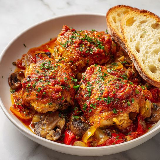 Cooker Chicken Cacciatore Recipe