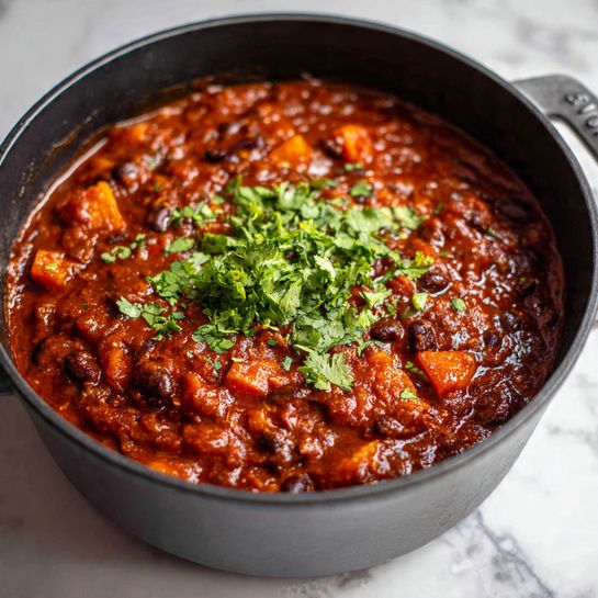 Sweet Potato Black Bean Chili Recipe
