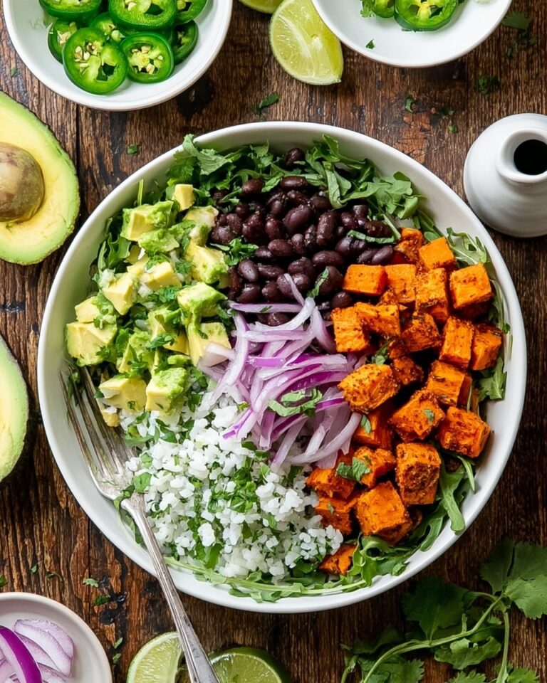 Black Bean Bowls with Chili-Lime Dressing Recipe