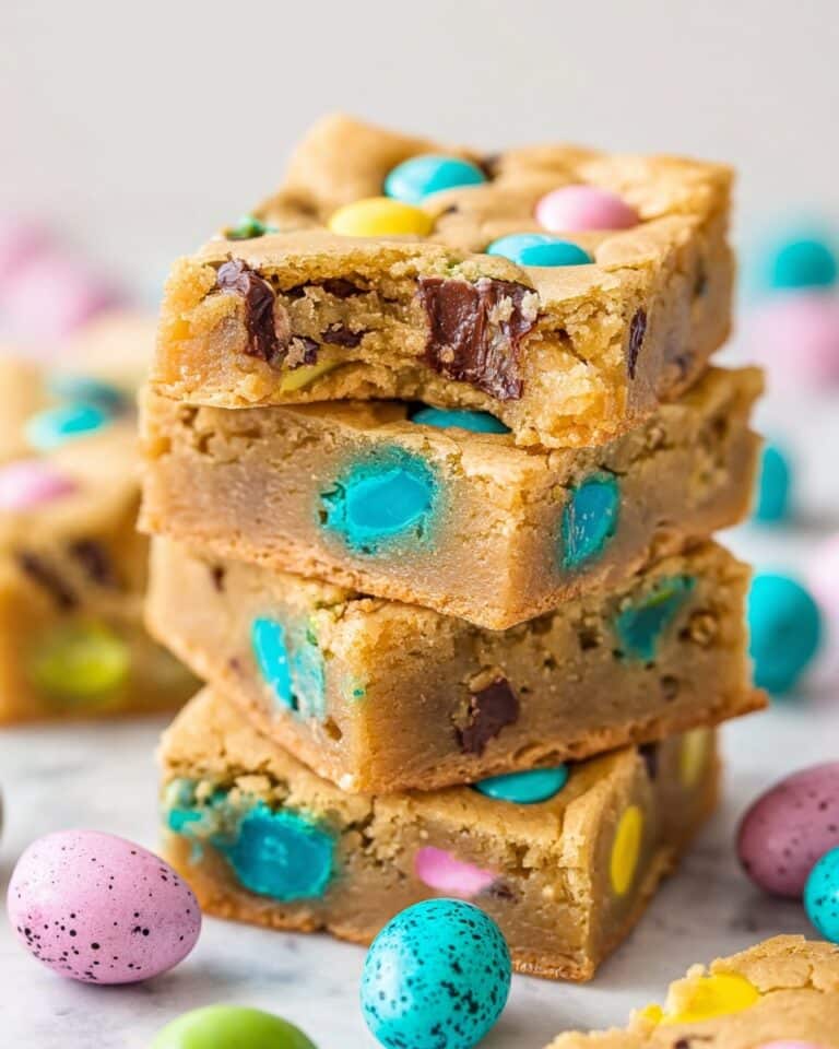 Easter Egg Blondies Recipe