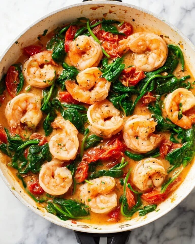 Spinach Shrimp Pasta Recipe