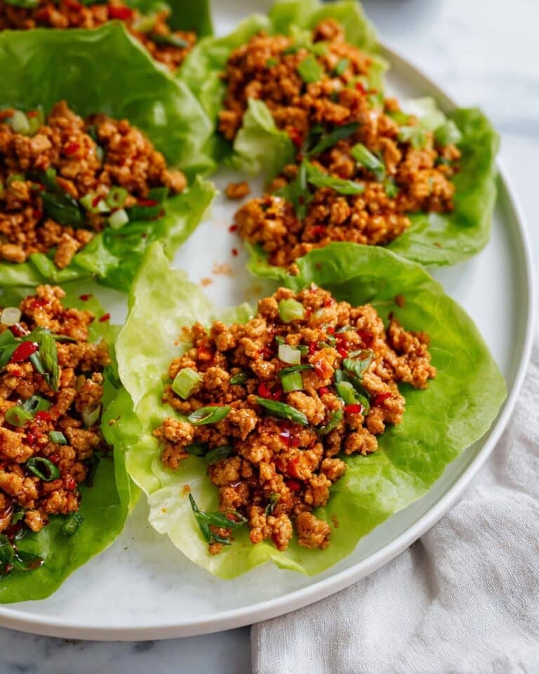 Turkey Lettuce Wraps Recipe