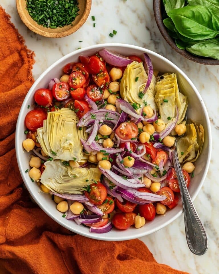 Artichoke Tomato Salad Recipe