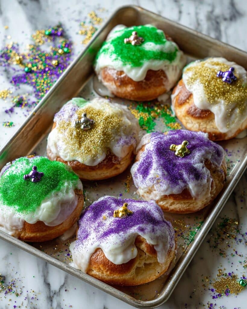 Easy King Cake Bites Recipe