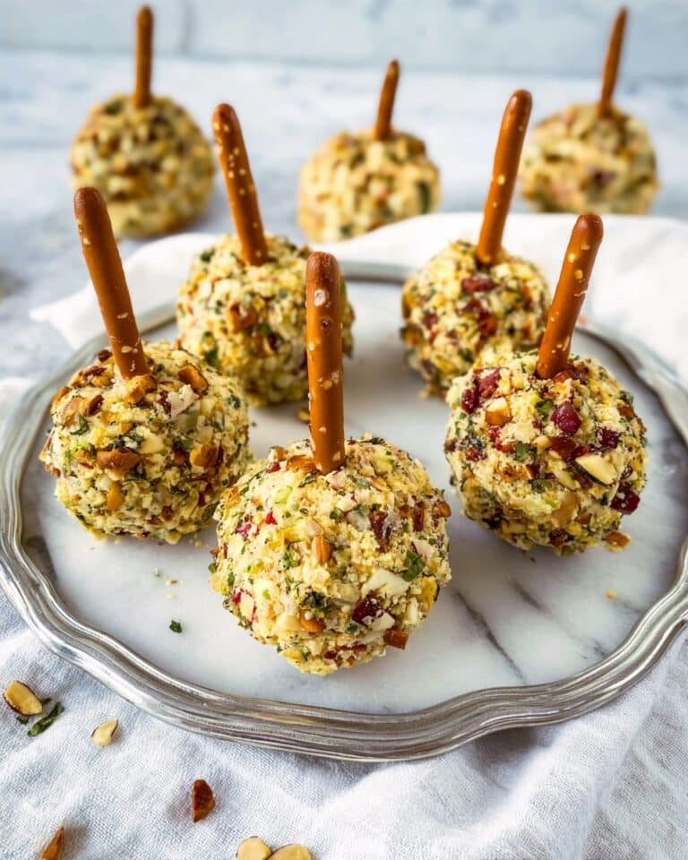 Cheese Ball Bites with Jalapenos, Pimentos, Bacon, and Pecans Recipe