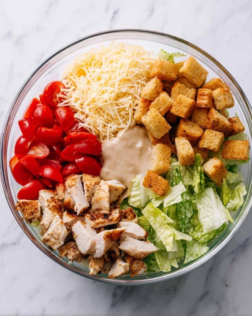 Caesar Chicken Wraps Recipe