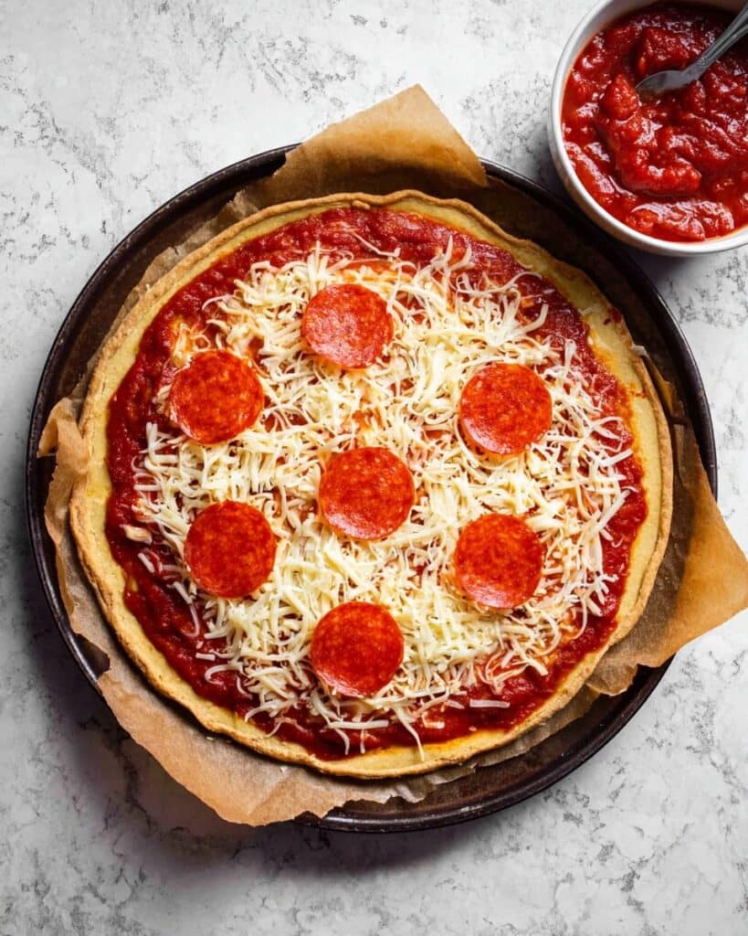 Chicken Crust Pizza Recipe