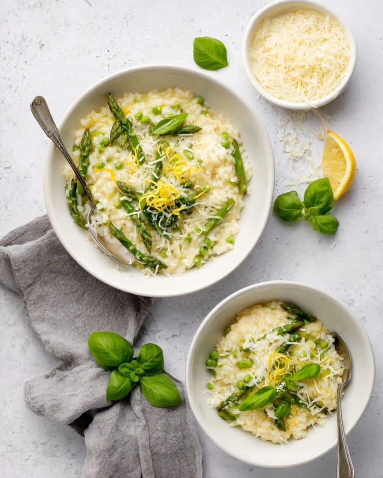 Lemon Asparagus Risotto Recipe