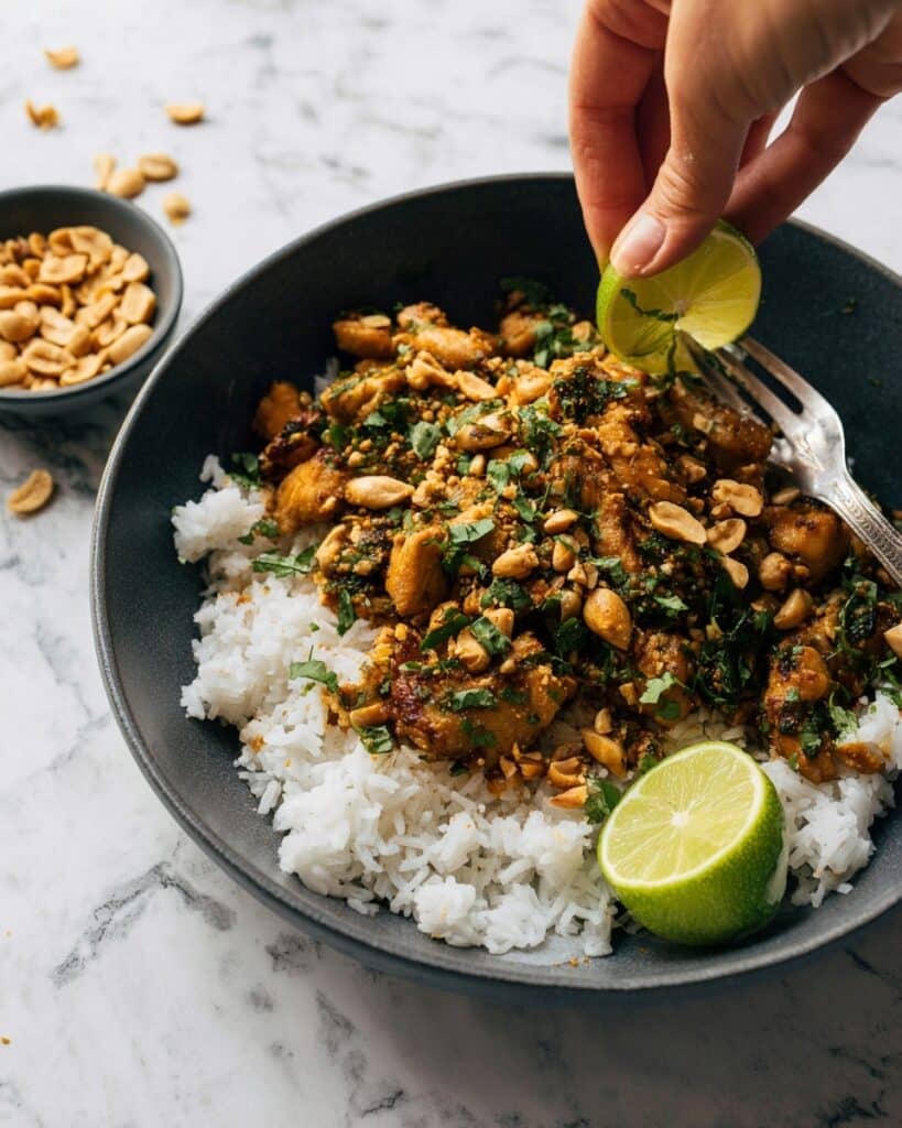 Chicken with Coconut Rice Recipe