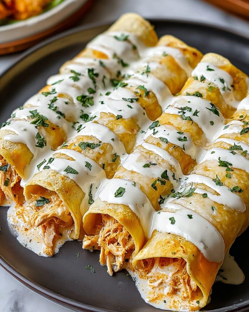 Buffalo Chicken Taquitos Recipe