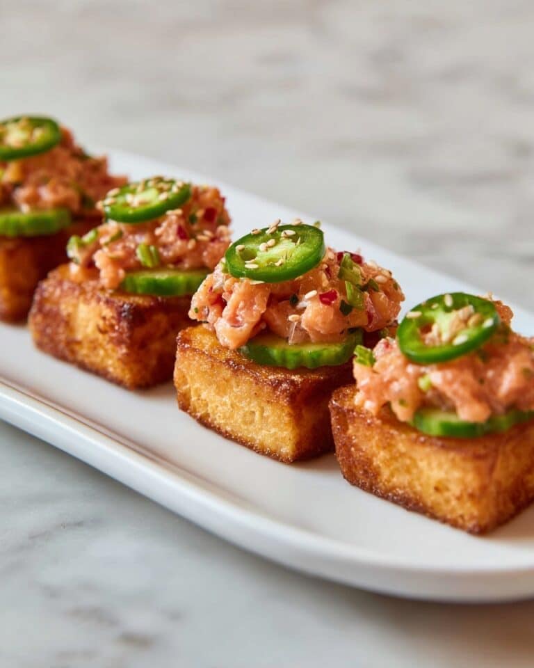 Crispy Rice with Spicy Salmon Recipe