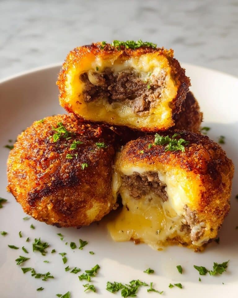 Parmesan Cheeseburger Bombs Recipe