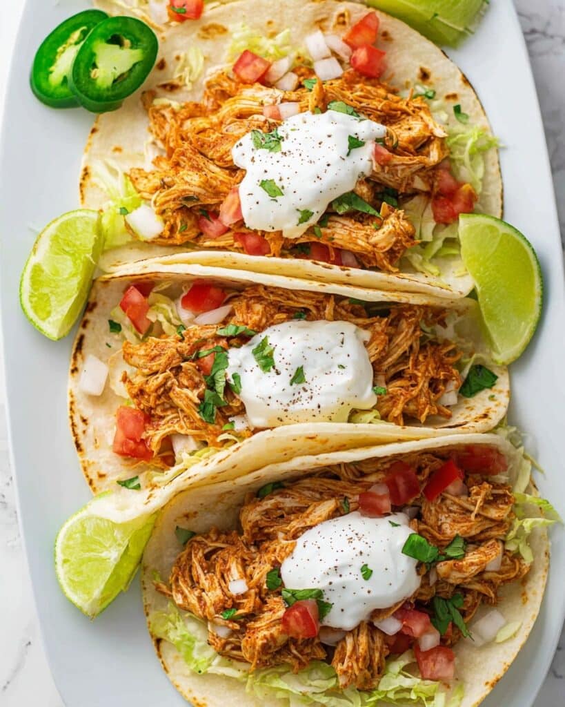 Slow Cooker Chicken Tacos Recipe