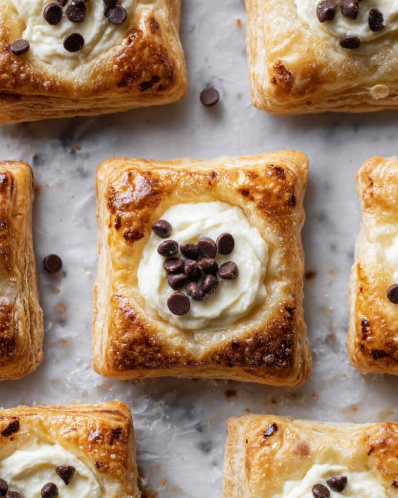 Chip Pastry Squares Recipe