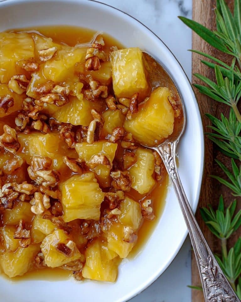 Sugar Roasted Pineapples Recipe