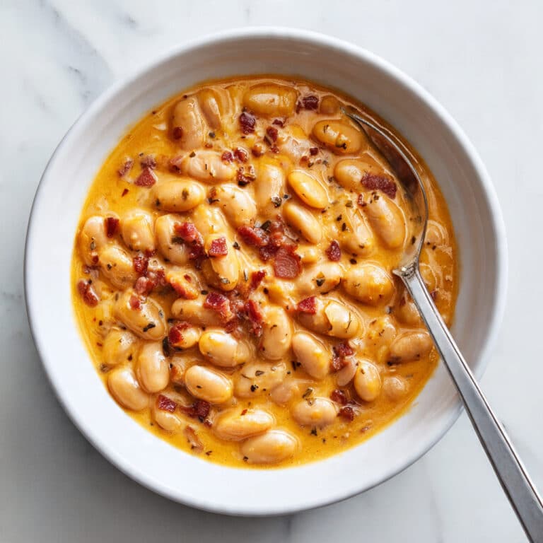 Creamy Coconut Butter Beans with Turmeric and Spices Recipe
