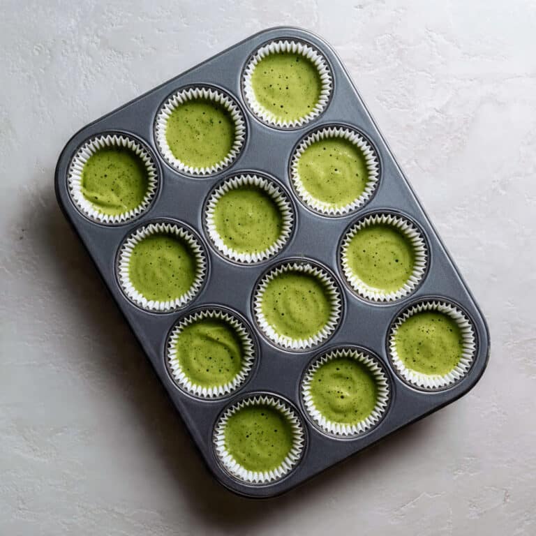 Matcha Cupcakes with Strawberry Buttercream Recipe