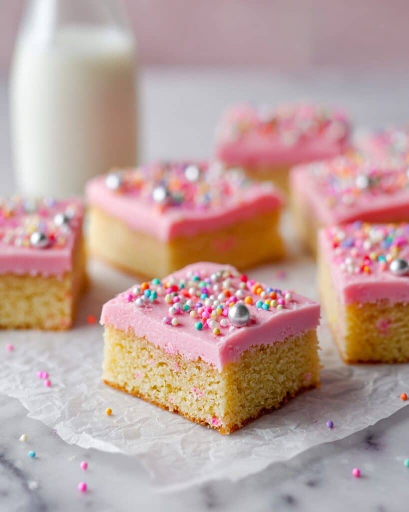 Sugar Cookie Bars with Vanilla Buttercream Frosting Recipe