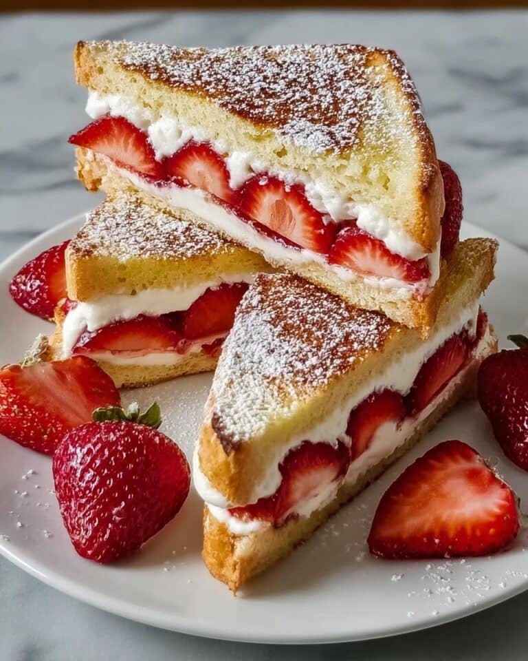 Strawberry Cheesecake Sandwiches Recipe