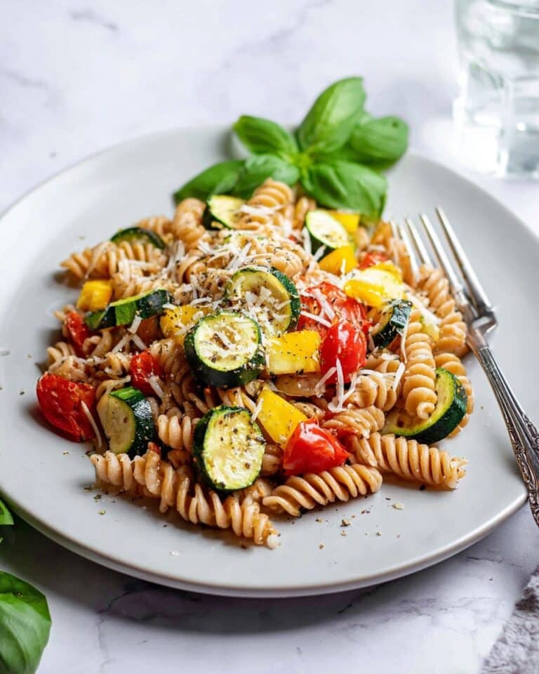Zucchini and Tomato Pasta Medley Recipe