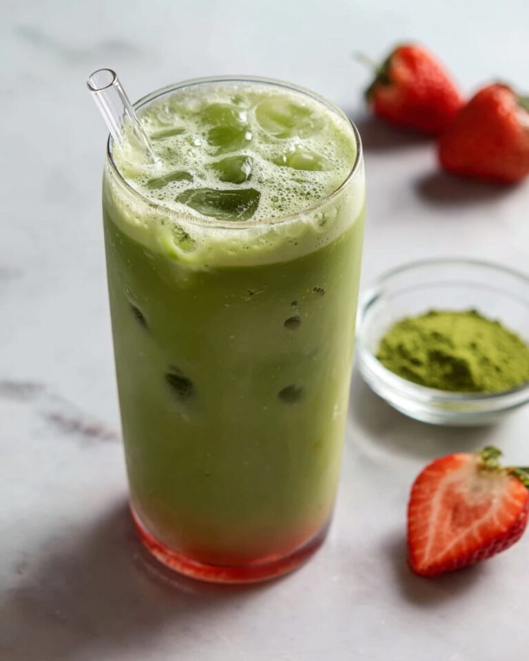 Strawberry Matcha Latte Recipe