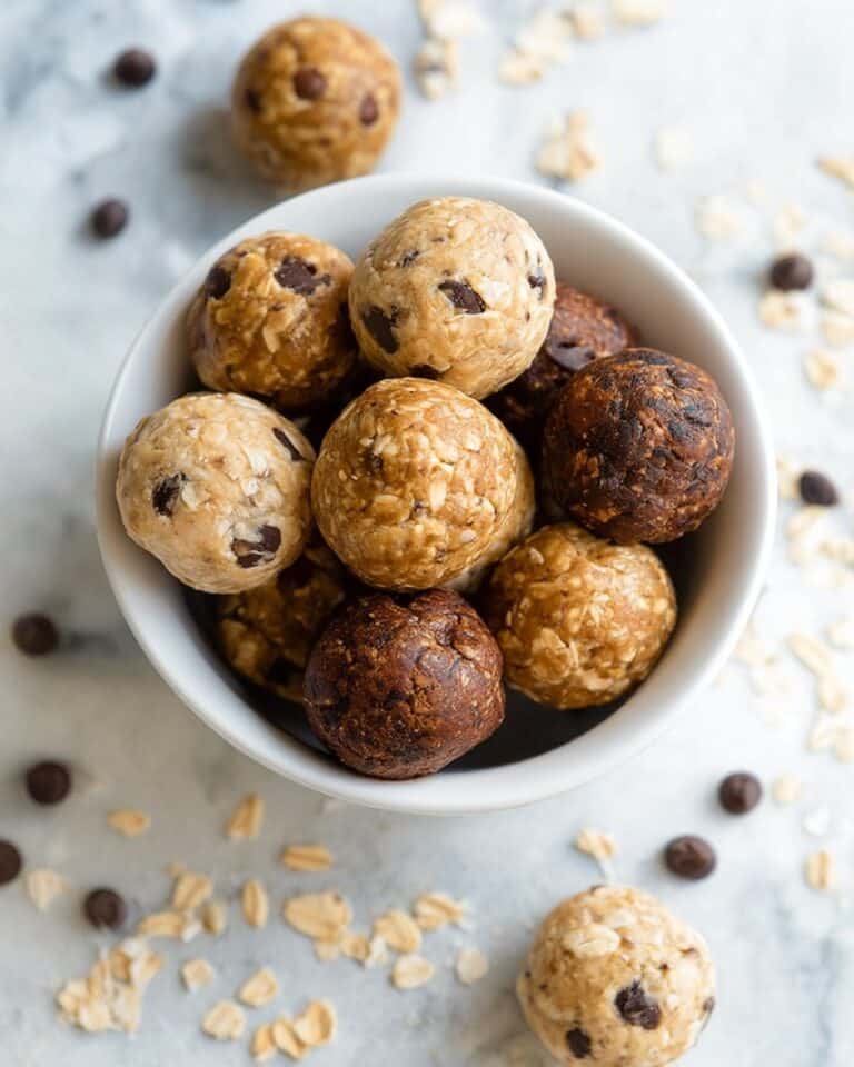 Protein Balls: 4 Delicious Flavored Recipes for a Healthy Snack Recipe