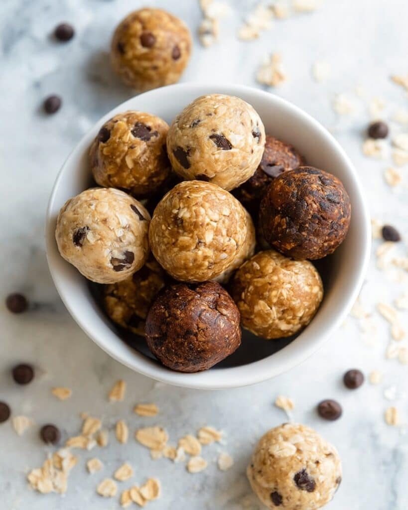 Protein Balls: 4 Delicious Flavored Recipes for a Healthy Snack Recipe