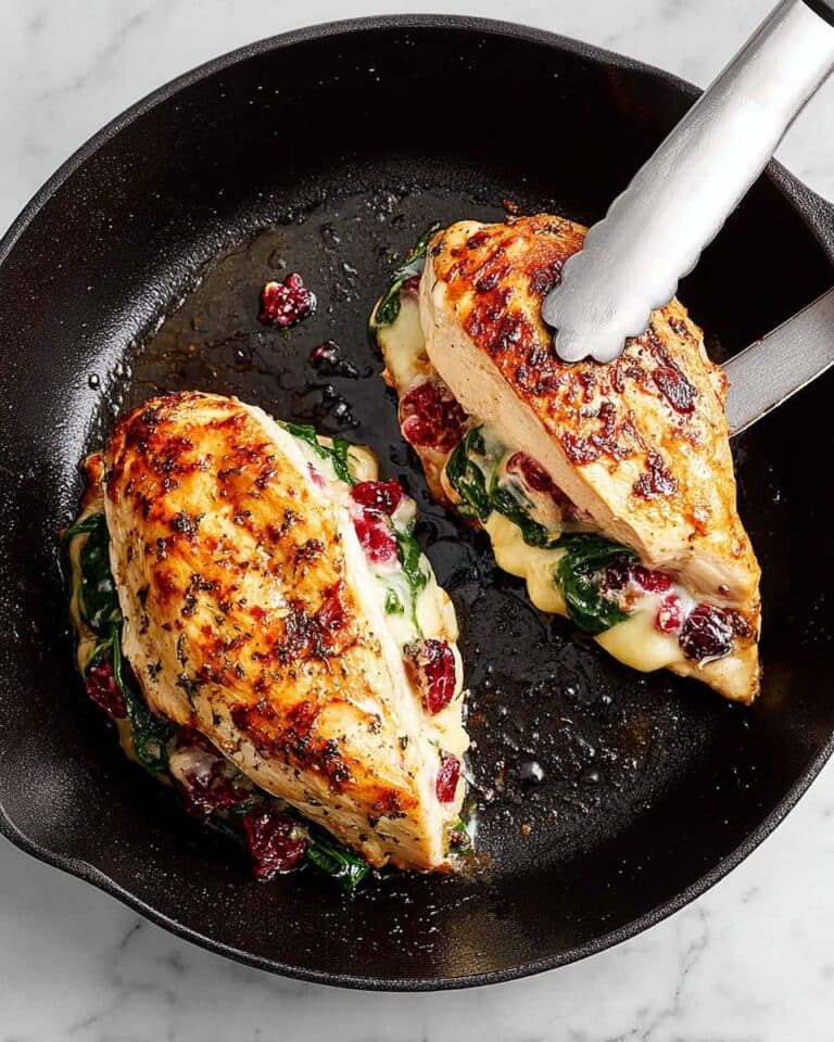 Cranberry Brie Stuffed Chicken Breasts Recipe
