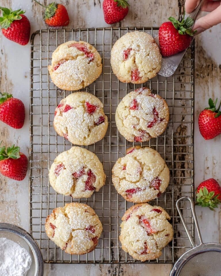 Strawberry Cookies Recipe