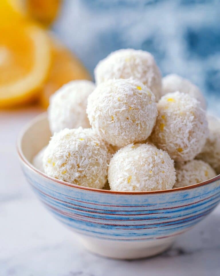 Lemon Coconut Energy Balls Recipe