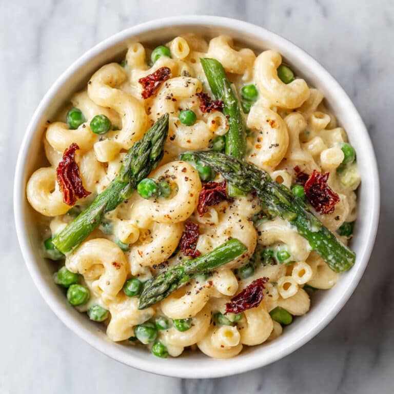 Spring Vegetable Pea Macaroni Salad Recipe