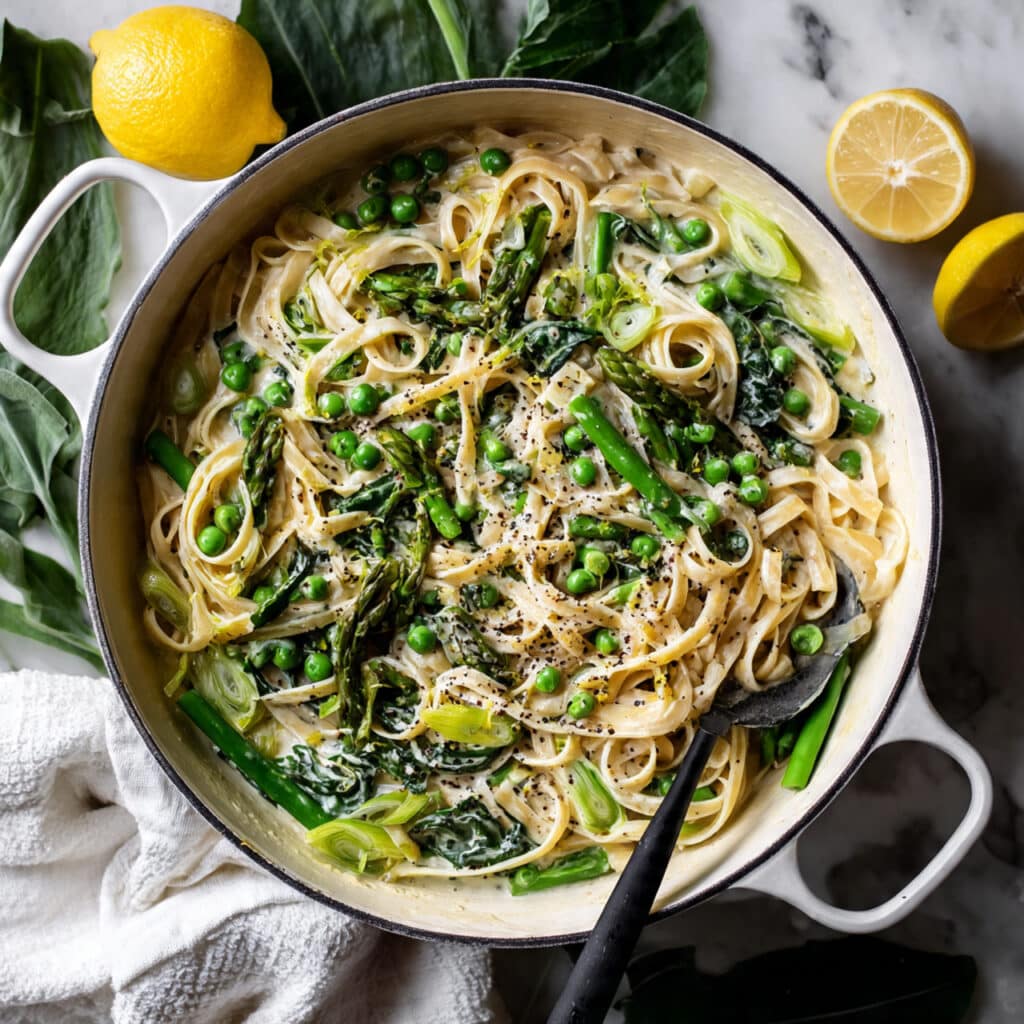 Spring Vegetable Pasta Primavera Recipe