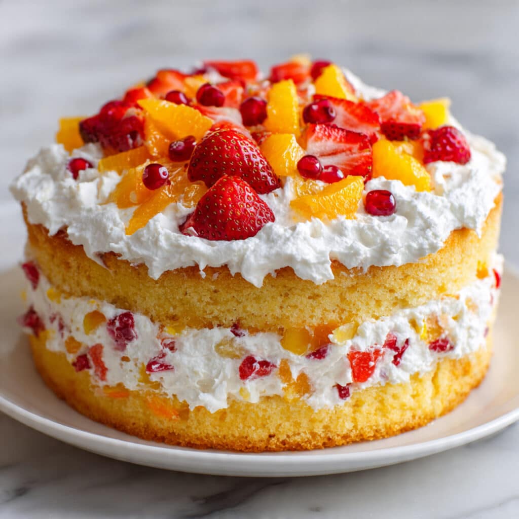 Classic Vanilla Layer Cake Recipe