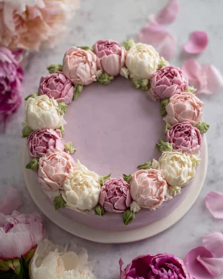 Buttercream Flower Decorations Recipe