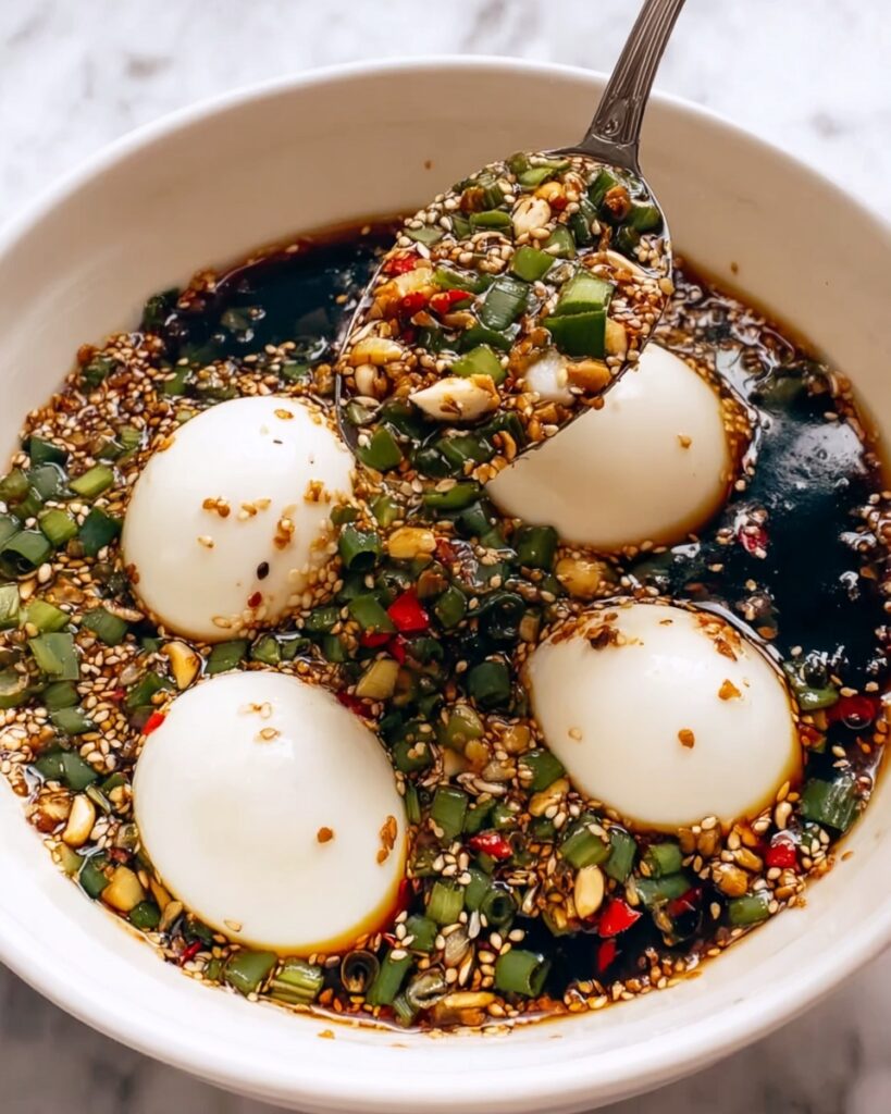 Korean Marinated Eggs Recipe
