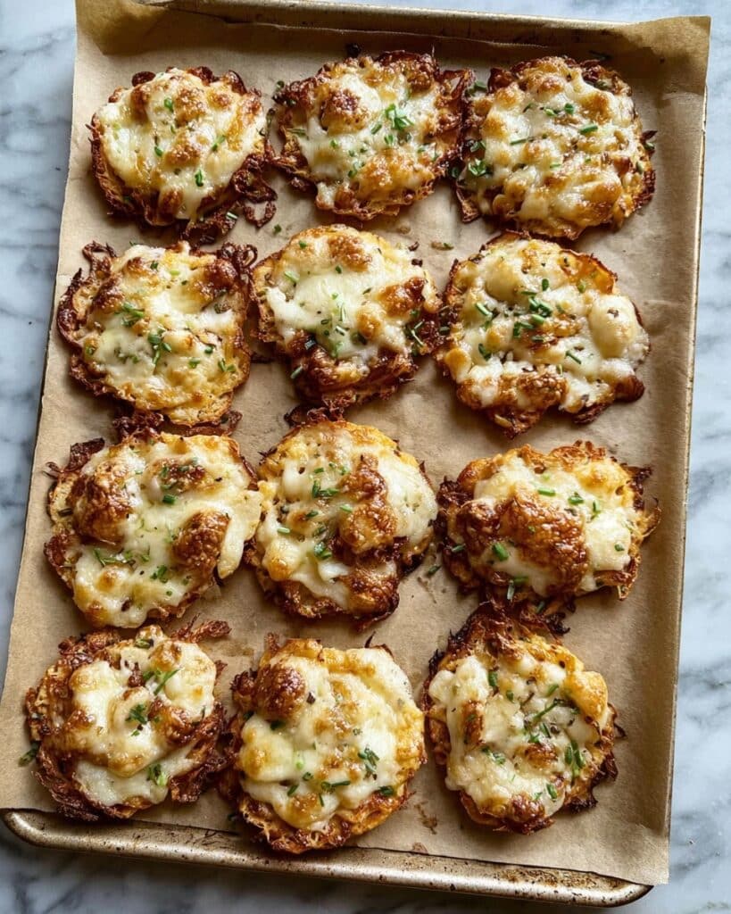 Cheesy Smashed Potatoes Recipe